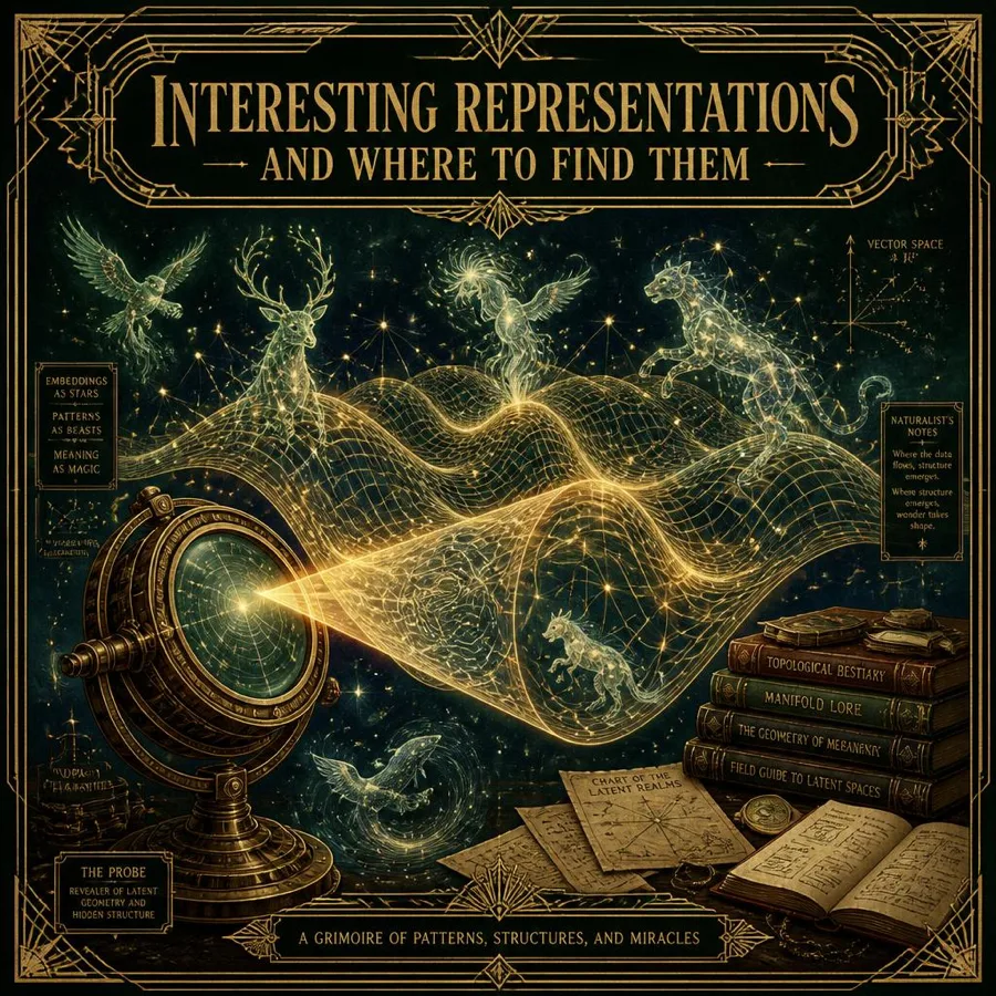 Poster: Interesting representations and where to find them